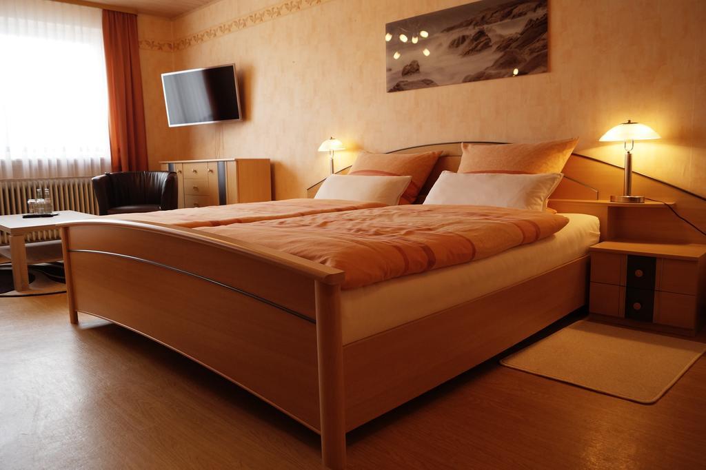 Pension Huhn Angersbach Dış mekan fotoğraf