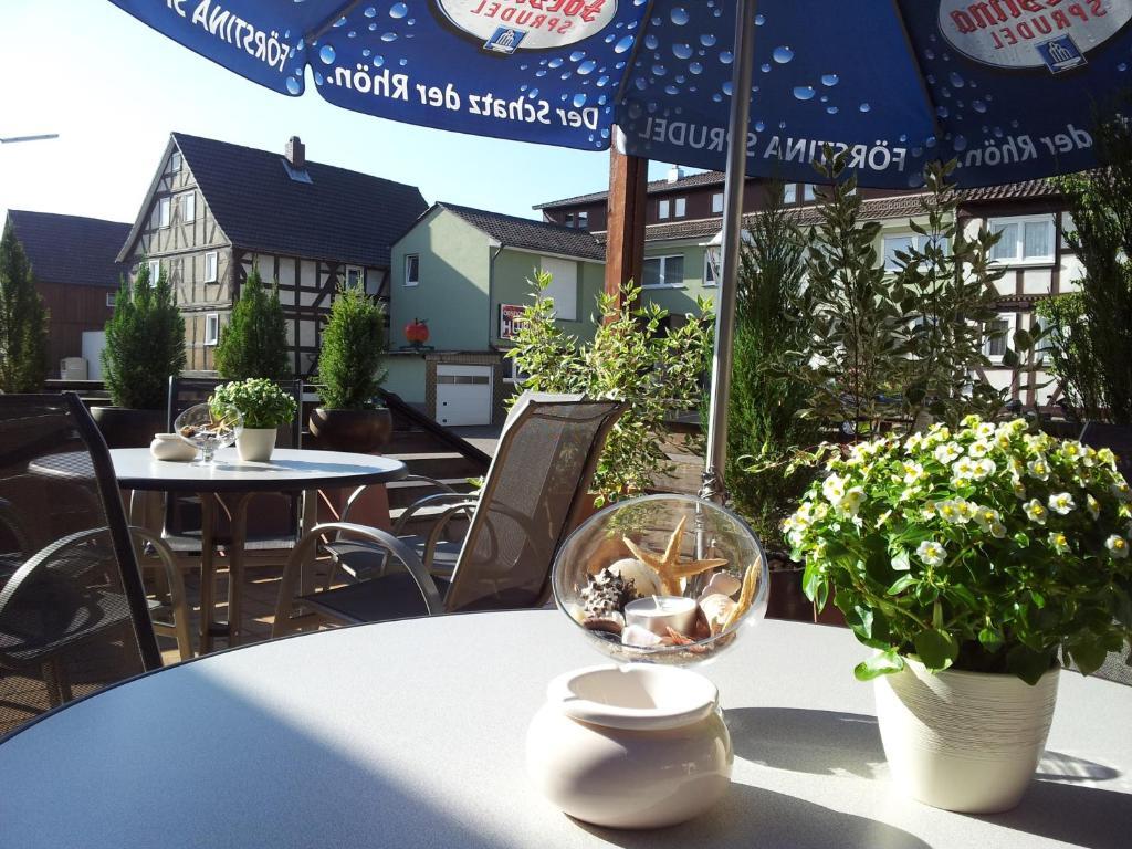Pension Huhn Angersbach Dış mekan fotoğraf